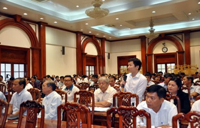 Tien Giang Province The First Business Dialogue in 2017 2